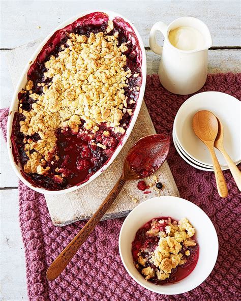 Mary Berry Apple Blackberry Crumble Recipes