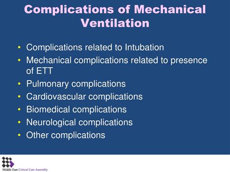 PPT - Non-Pulmonary Complications of Mechanical Ventilation PowerPoint ...