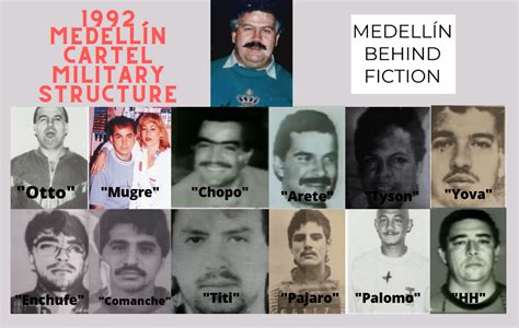 Some of the main terrorists leaders of the Medellín Cartel for 1992 : r ...