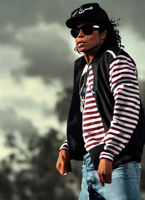 film still of michael jackson as eazy e in the movie | Stable Diffusion