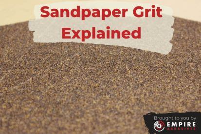 Sandpaper Grit Explained - Empire Abrasives