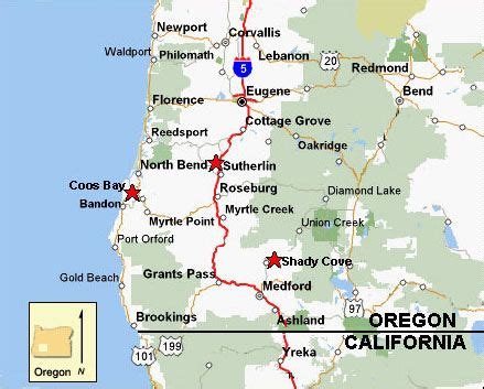 Map Of Coos Bay Oregon – Verjaardag Vrouw 2020