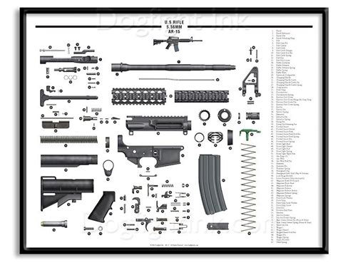 Ar-15 Schematic Parts List