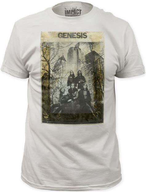 Genesis Band Members Vintage Photograph Men's T-shirt | Rocker Rags