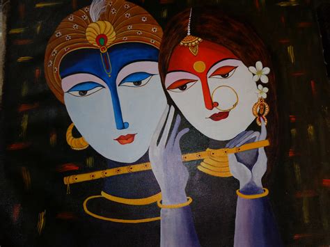 20 Modern Art Paintings Of Radha Krishna