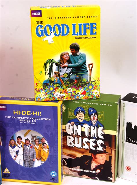 A collection of assorted British TV / British Comedy DVD box sets, to ...