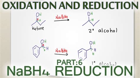 Sodium Borohydride NaBH4 Reduction Reaction Mechanism - YouTube