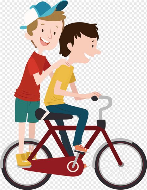 Man Riding Bicycle Clipart For Kids