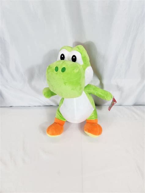 Yoshi Super Mario World Plush Soft Toy 14'' /36cm — M&C Direct