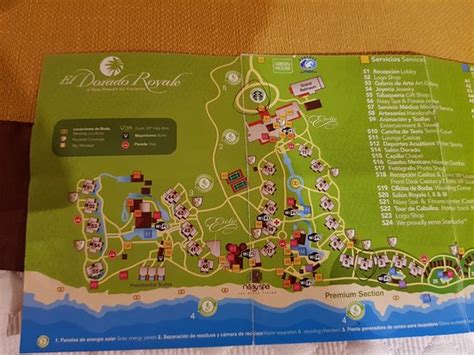 Map Of El Dorado Royale Resort In Mexico - Get Latest Map Update