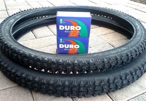 26x2.10 SUNLITE/KENDA MOUNTAIN BIKE TIRE SET & 2-26" DURO INNER TUBES ...