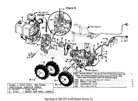 Troy Bilt HORSE III 7HP ROTO TILLER (S/N 640000-855638) Parts Diagram ...