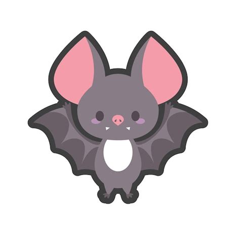 Premium Vector | Cute bat in cartoon style