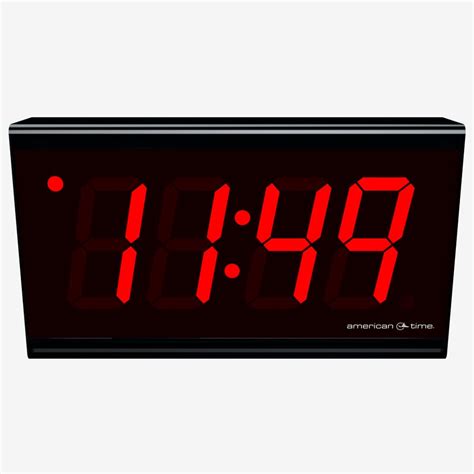 Digital Standalone Wall Clocks | American Time