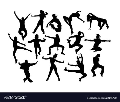 Modern Dance Silhouettes