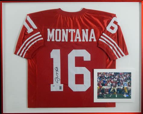 Joe Montana Signed Replica Jersey PSA/DNA