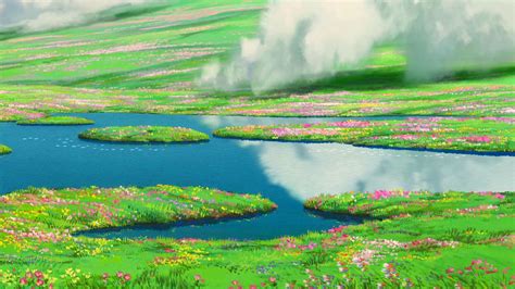 Studio Ghibli Floral Wallpaper - aprettyfire: " "Ghibli + Flowers ...