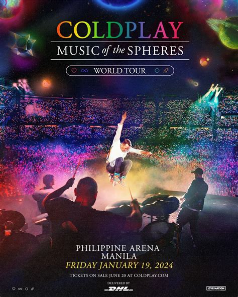 Coldplay To Hold Philippine Concert On 19th January 2024