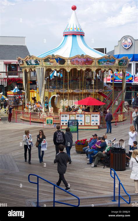 Pier 39 Carousel San Francisco California Stock Photo - Alamy