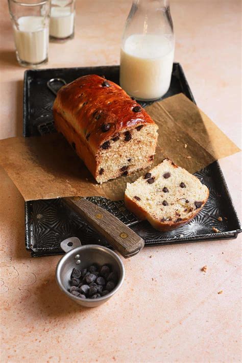 Chocolate Chip Brioche Bread - One Sarcastic Baker