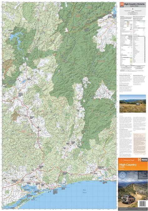 High Country Victoria Map Hema - A.B.C. Maps