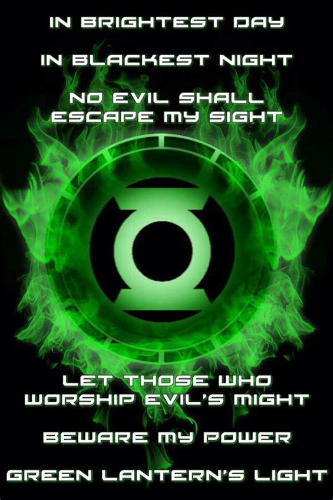 Firey Green Lantern oath symbol by_kalel7-d51b6xy | Green lantern corps ...