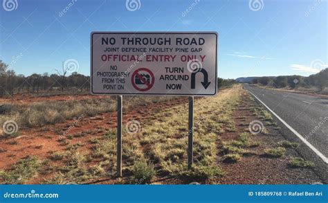 Pine Gap Satellite Surveillance Base in Alice Springs Northern ...