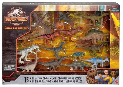 Jurassic World Camp Cretaceous Mini Action Dinos Exclusive Mini Figure ...