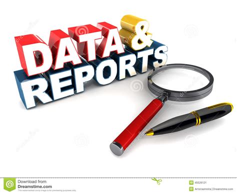 Data Reporting Clipart