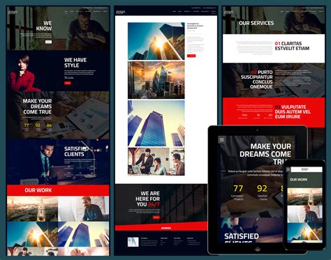 20 Free Responsive Website Templates for 2024