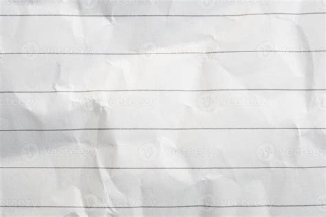 Blank crumpled lined notebook paper texture background 13017589 Stock ...