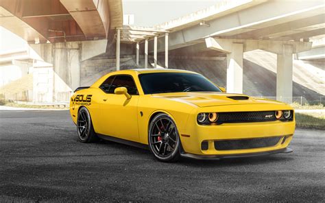 Dodge SRT Hellcat Yellow 4K 8K Wallpapers | HD Wallpapers | ID #22841