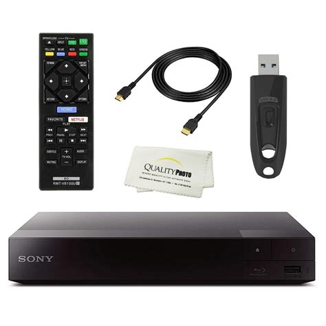 Sony BDP3700 4K Upscaling 3D Streaming Blu-ray DVD Player Built in Wi ...