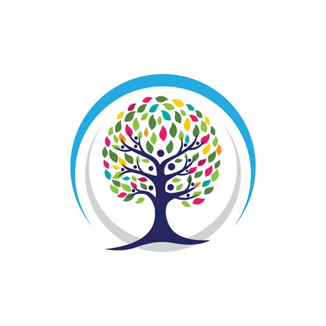 family tree logo template vector 16974137 Vector Art at Vecteezy