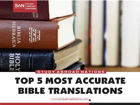 Top 5 Most Accurate Bible Translations 2022