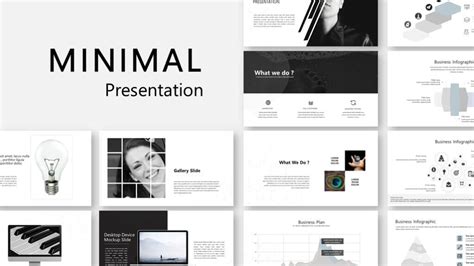 Minimalist Powerpoint Templates