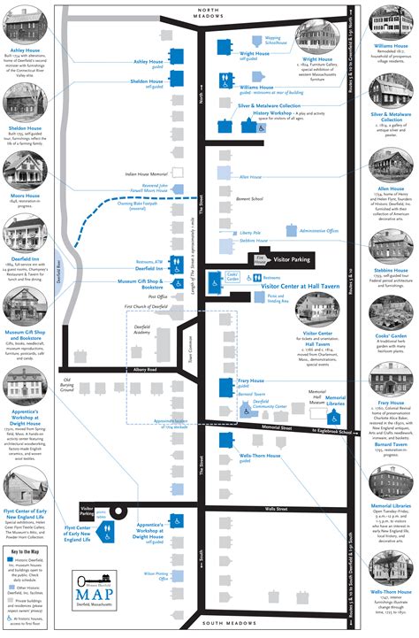 Village Map - Historic Deerfield