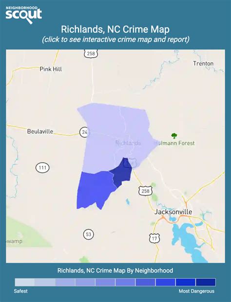 Richlands, NC Crime Rates and Statistics - NeighborhoodScout