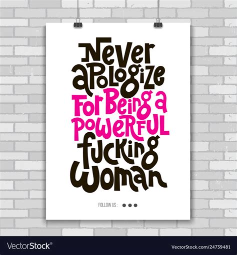 Girl power quotes Royalty Free Vector Image - VectorStock