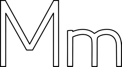 Letter M Clipart