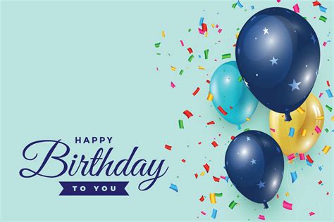 Happy Birthday Template Vector Art, Icons, and Graphics for Free Download