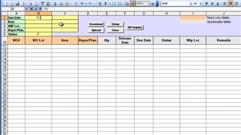 Work Order Tracking Spreadsheet — db-excel.com