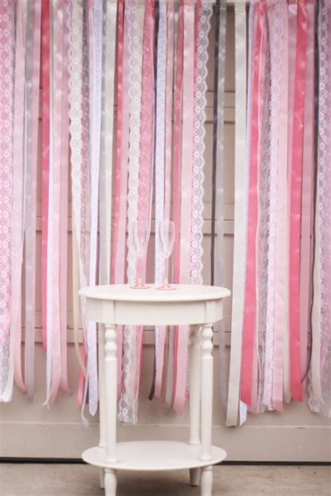 22 DIY Wedding Backdrops You Can Easily Make Yourself - Weddingomania