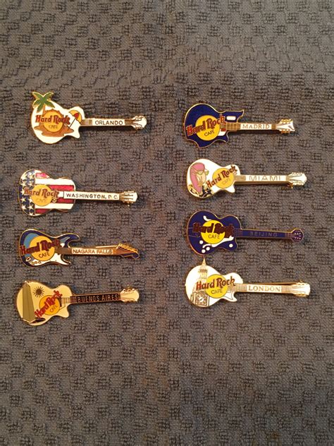 Hard Rock Guitar Pins - Etsy