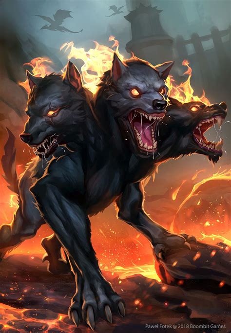 Insane Cerberus, Paweł Fotek on ArtStation at https://www.artstation ...