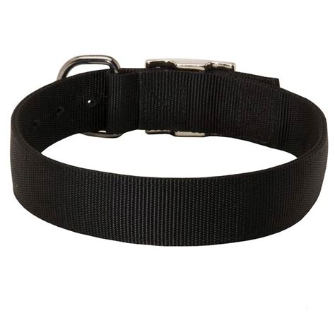 Strong Nylon Dog Collar 2 Ply with Buckle and Ring [C40##1092 2 Ply ...