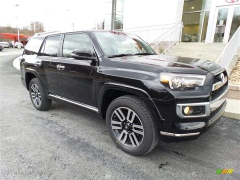 2017 Midnight Black Metallic Toyota 4Runner Limited 4x4 #118900076 ...