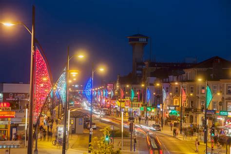 Great Yarmouth – New Seafront Decorative Lighting on Marine Parade