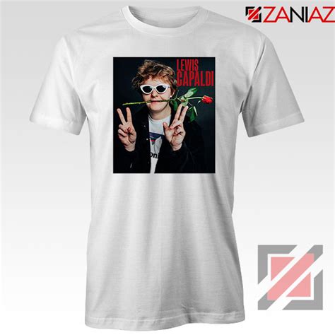 Lewis Capaldi Tshirt Scottish Singer Tee Shirts S-3XL