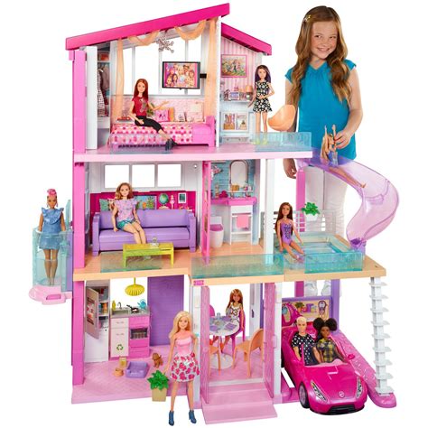 Barbie Dreamhouse Playset | Barbie dream house, Barbie doll house ...